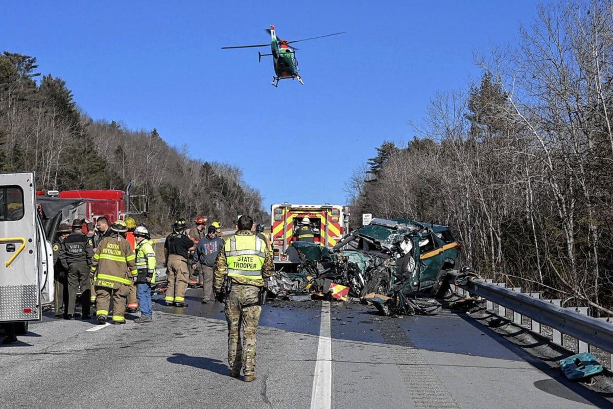 One injured in I-89 crash near Exit 13 in Sullivan County
