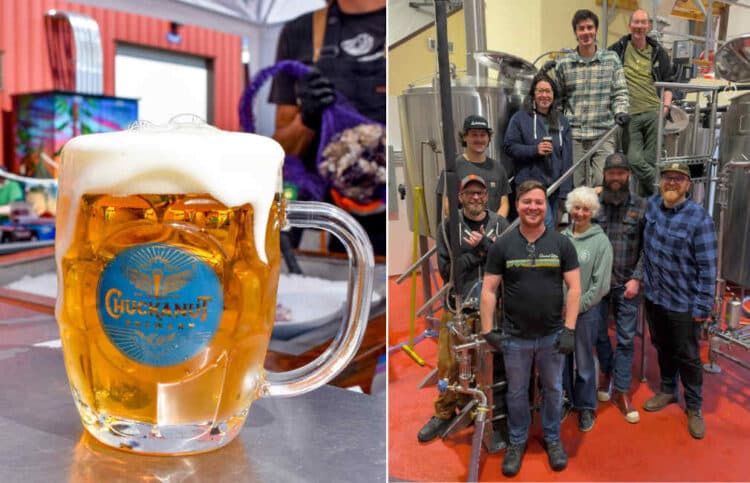 Chuckanut and Icicle brew a Franconian lager collaboration
