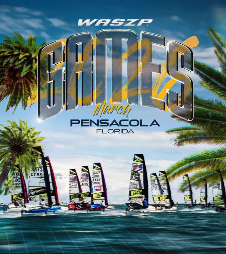 Pensacola Bay Makes History, Hosting First WASZP Games in the Americas