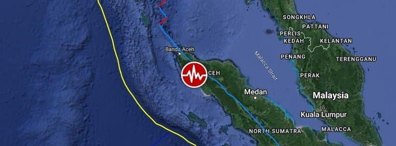 Magnitude-6.2 quake off northern Sumatra shakes Aceh and Malaysia coasts