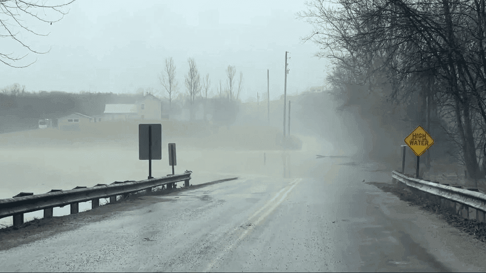 Heavy Rain Prompts March 3 to 6 Flood Warnings in Vinton County
