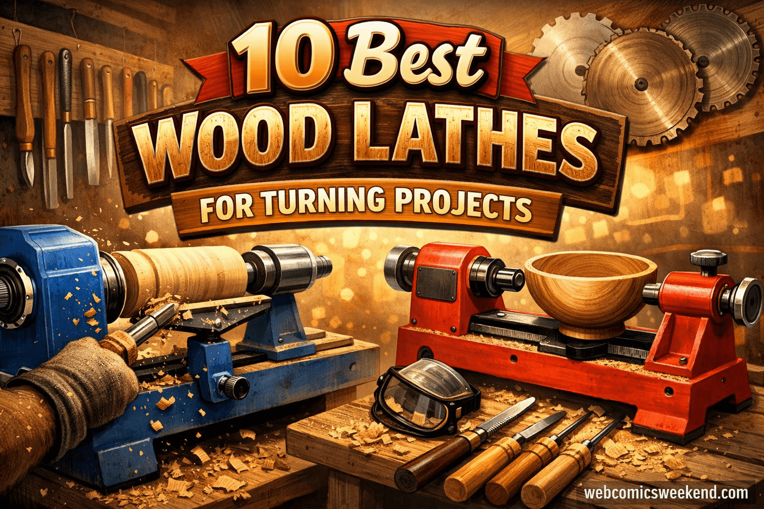 Hands-on Tests Identify 10 Best Wood Lathes for 2026 Turning Projects