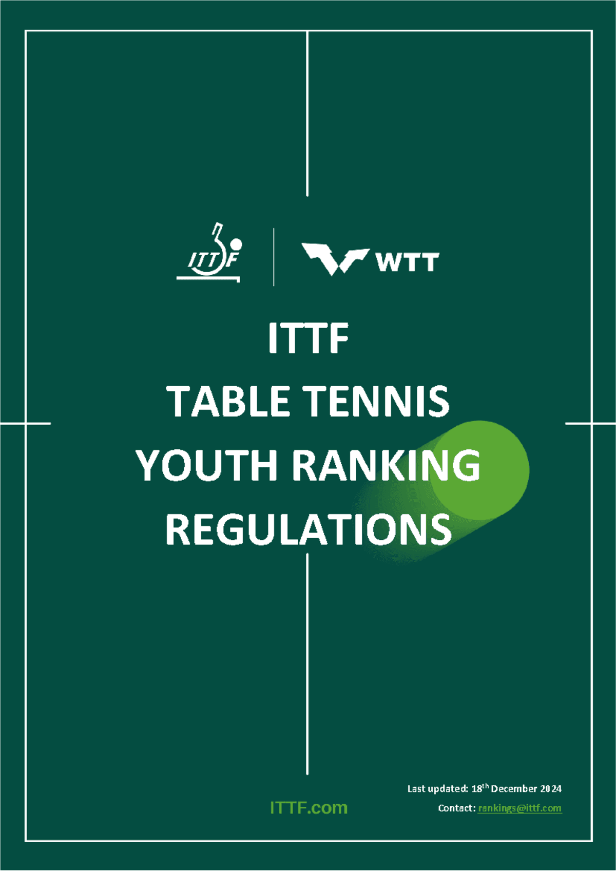 ITTF opens youth events to Russian, Belarusian players under new rules