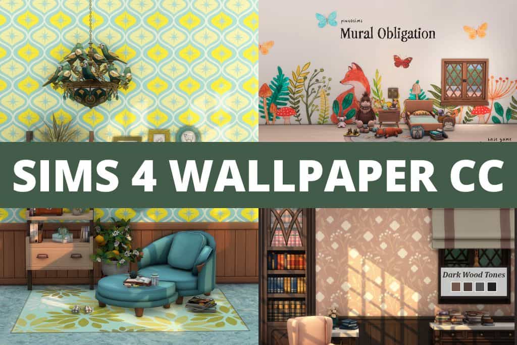 The Sims 4 wallpaper roundup adds instant style to small rooms
