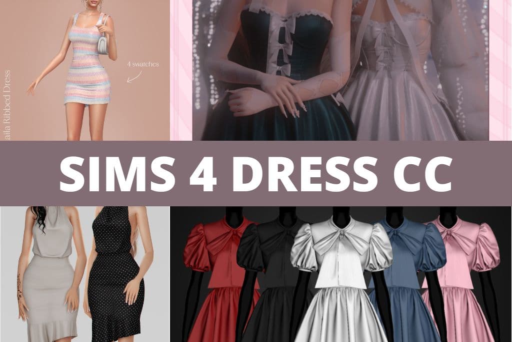 The Sims 4 April dress roundup adds fresh CAS styles for every occasion