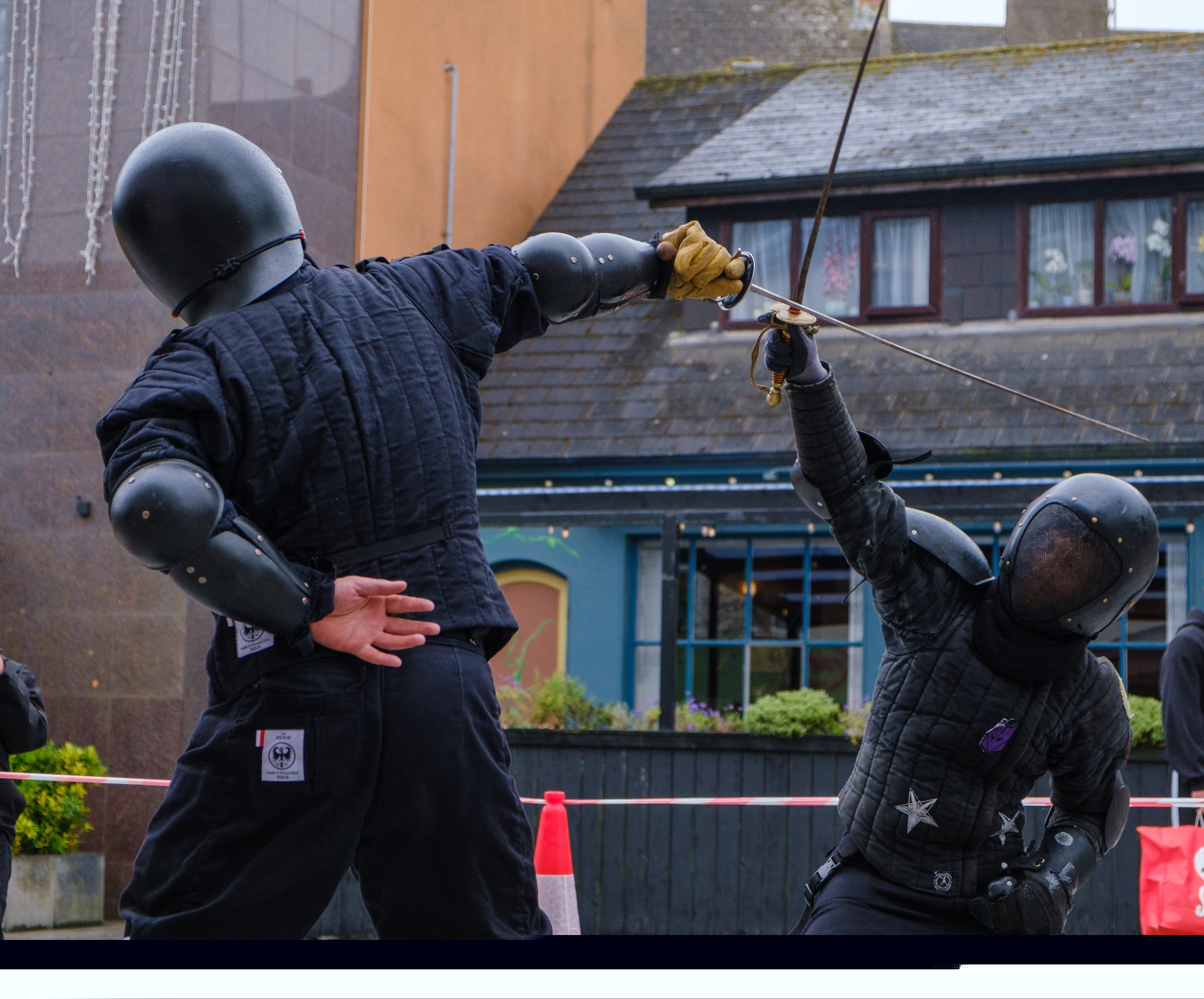 Goats Head Historical Fencing brings HEMA demo to Wexford abbey festival