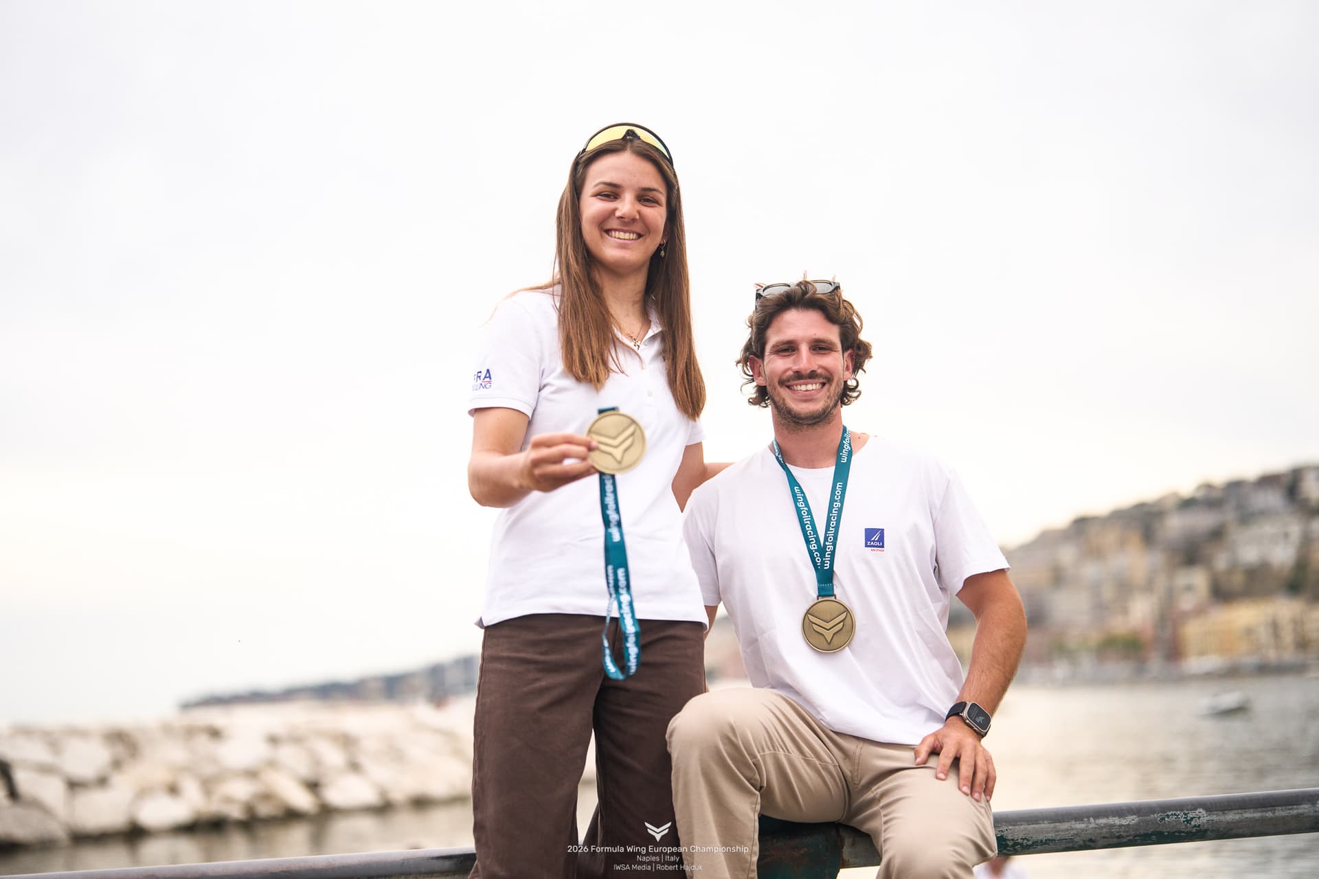 France sweeps Formula Wing European titles in light-air Naples regatta
