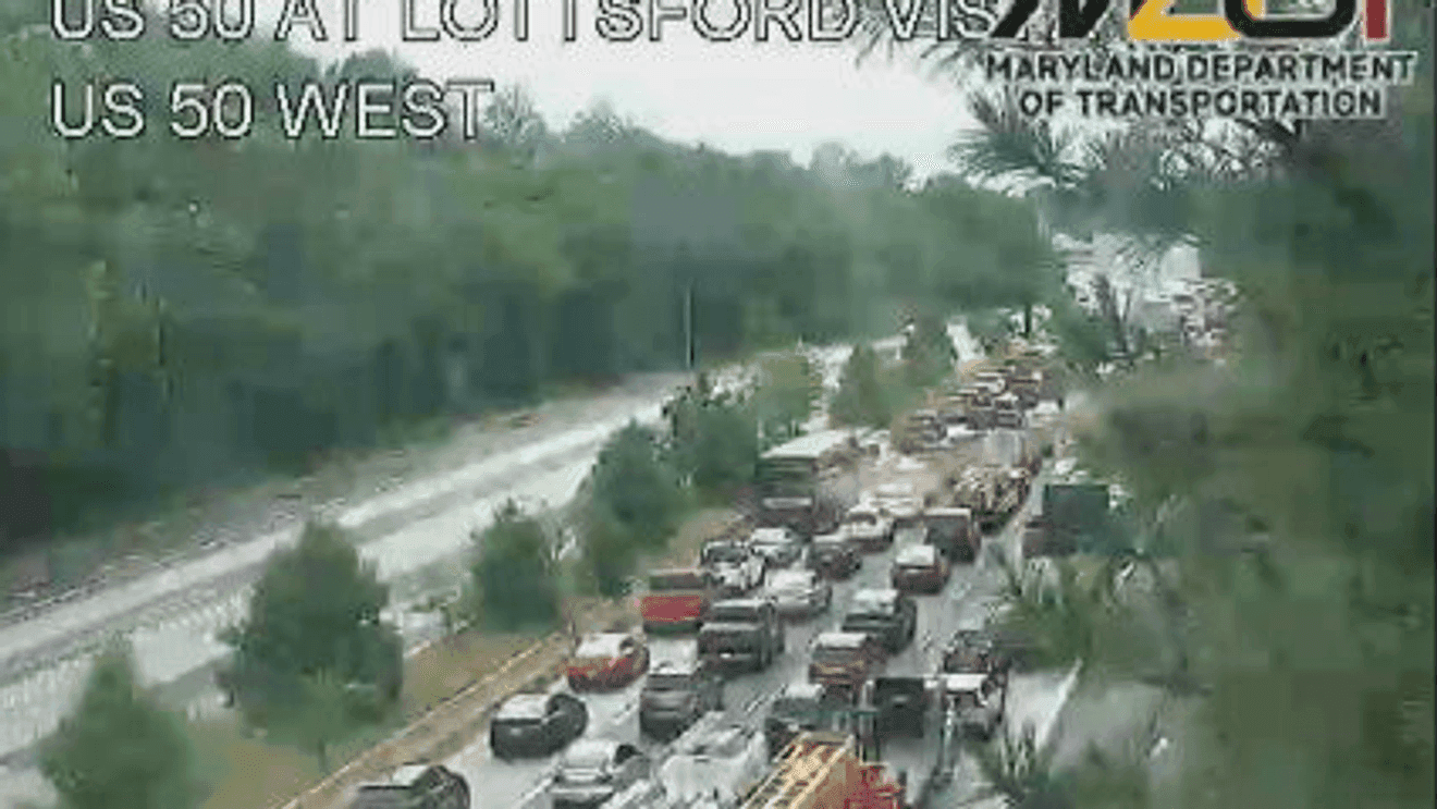 US-50 reopens after hourslong police crisis near Lanham overpass