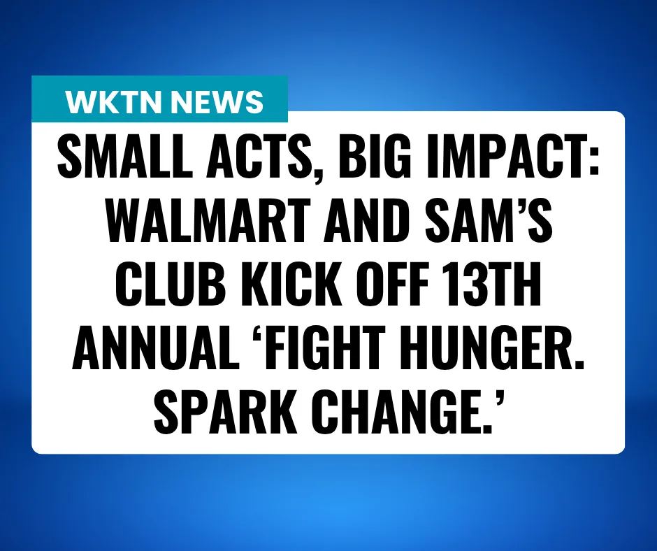 Walmart and Sam's Club Launch 13th Annual Fight Hunger Campaign This Spring