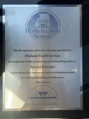 Midwest Youth Services honored statewide for fighting youth homelessness
