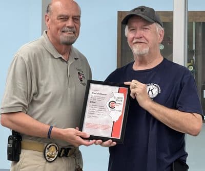 Brad Fellhauer honored as Crimestoppers board member of the year