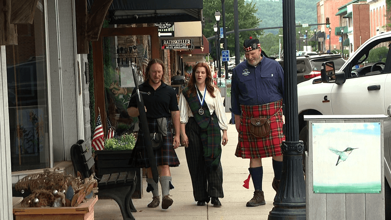 Franklin’s Highland Games add axe throwing to Scottish festival weekend