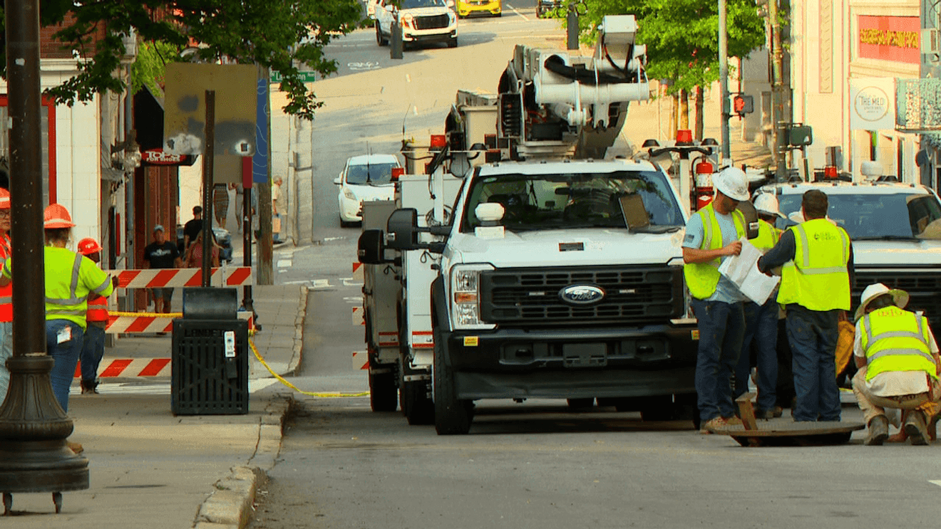 Downtown Asheville outage leaves hundreds without power during workday