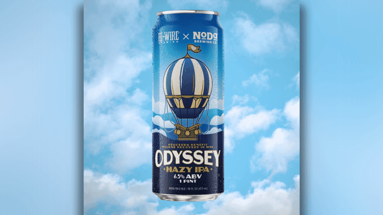 Hi-Wire and NoDa Debut Odyssey IPA to Benefit Helene Recovery via ARCHR