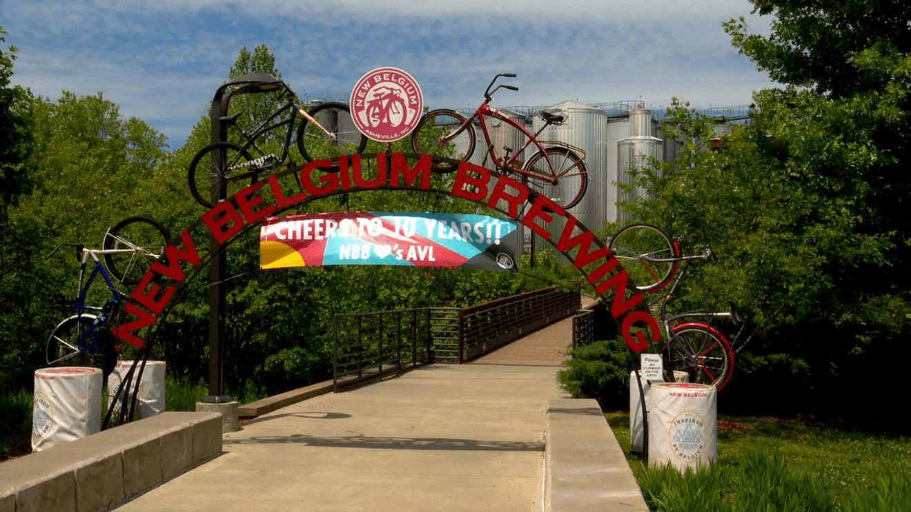 New Belgium marks 10 years as River Arts District recovery continues