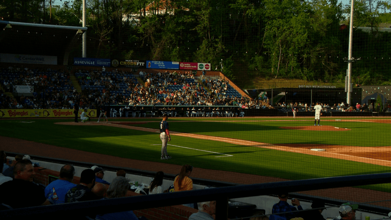 Renovated HomeTrust Park debuts at Asheville Tourists home opener