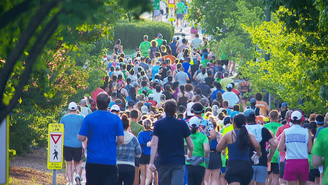 RAD Half Marathon draws runners, funds River Arts District recovery