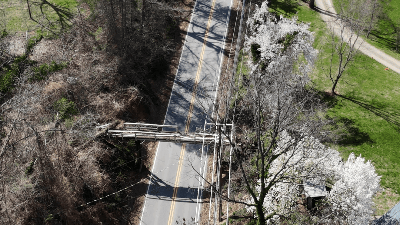 Weaverville declines footbridge ownership, paving way for demolition