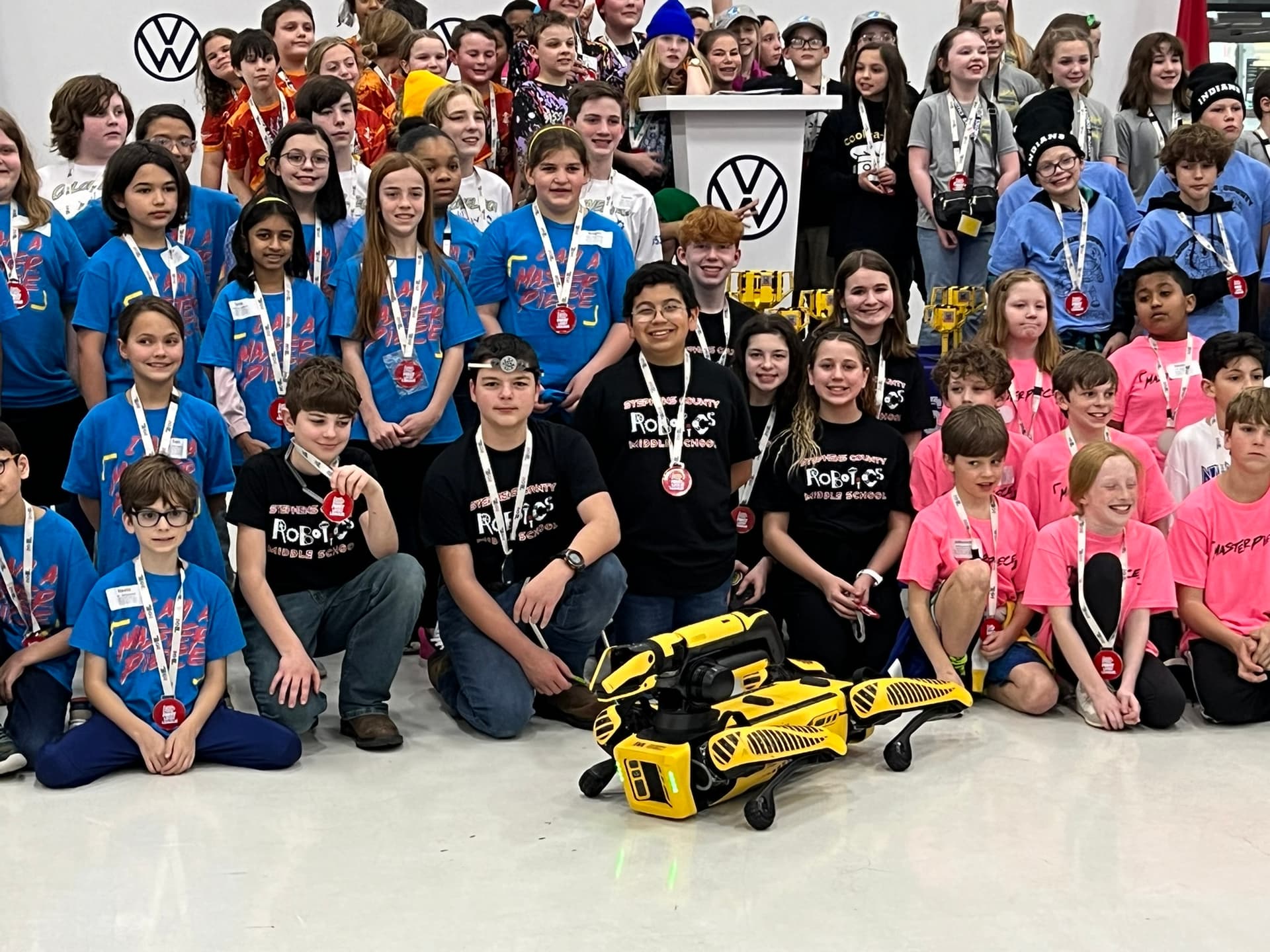 Goochland Middle Robotics Triumphs, Schools Name Teachers of Year