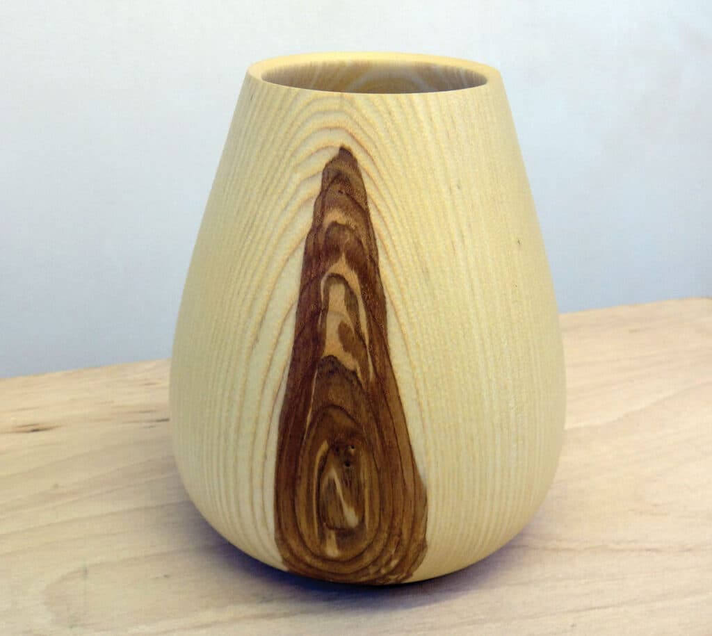 Richard Findley tackles his first hollow form with advice and borrowed tools