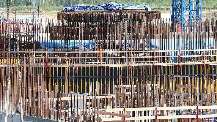Concrete pouring begins for Leningrad Nuclear Power Plant's eighth unit