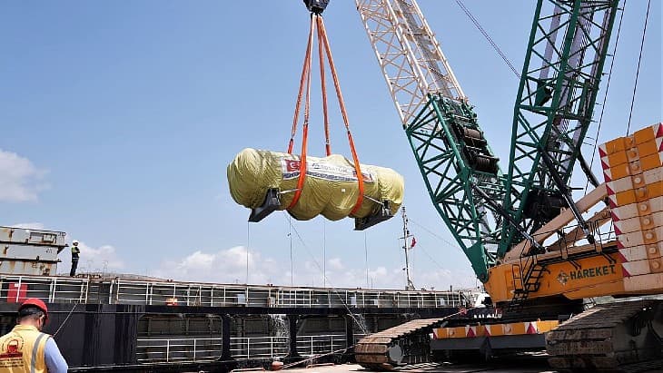 Final steam generators delivered for Akkuyu Unit 4 reactor hall