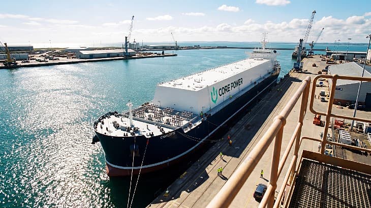 Core Power studies BWXT mPower for floating nuclear plants