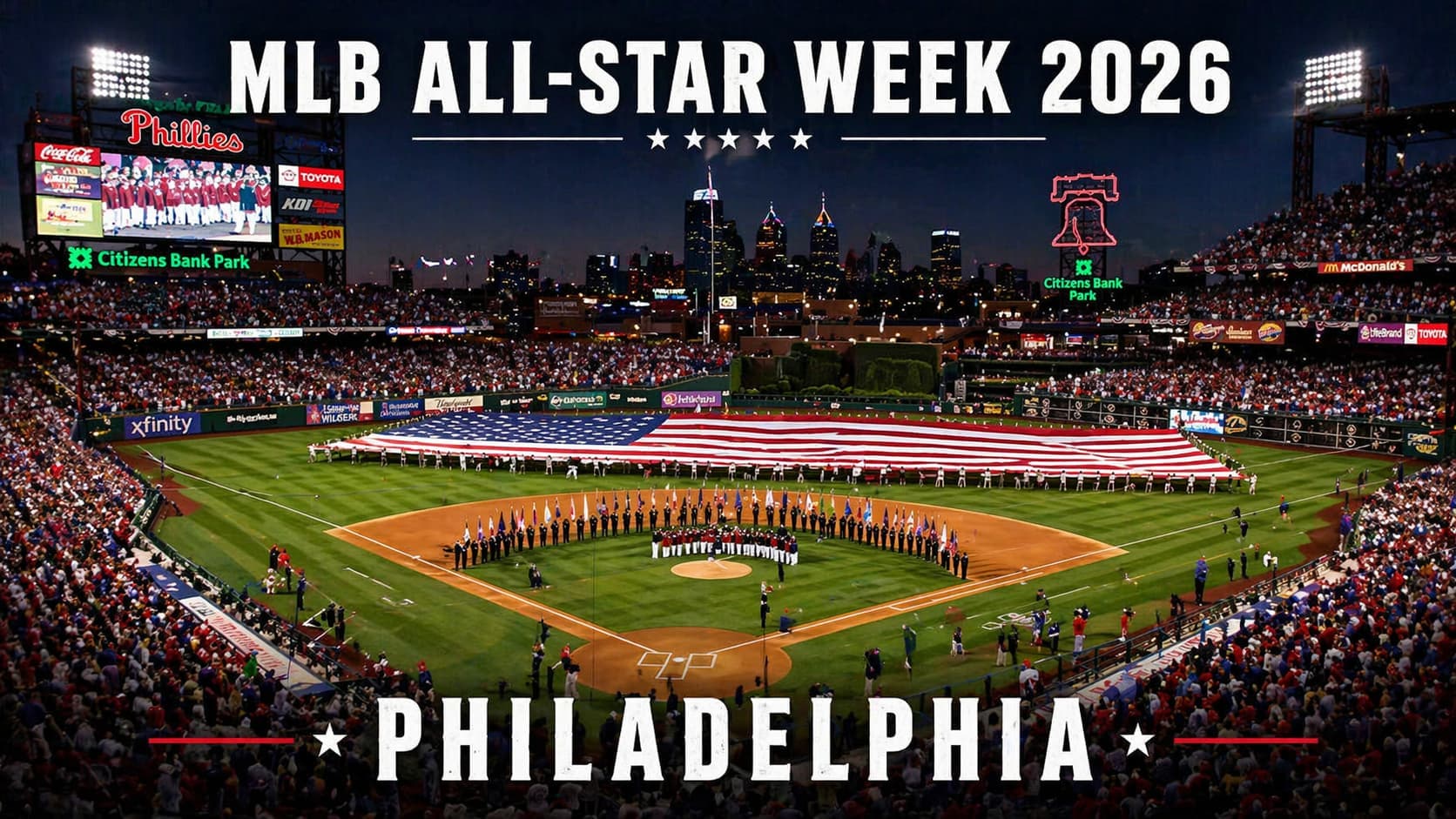 MLB honors Declaration of Independence at Philadelphia All-Star Game