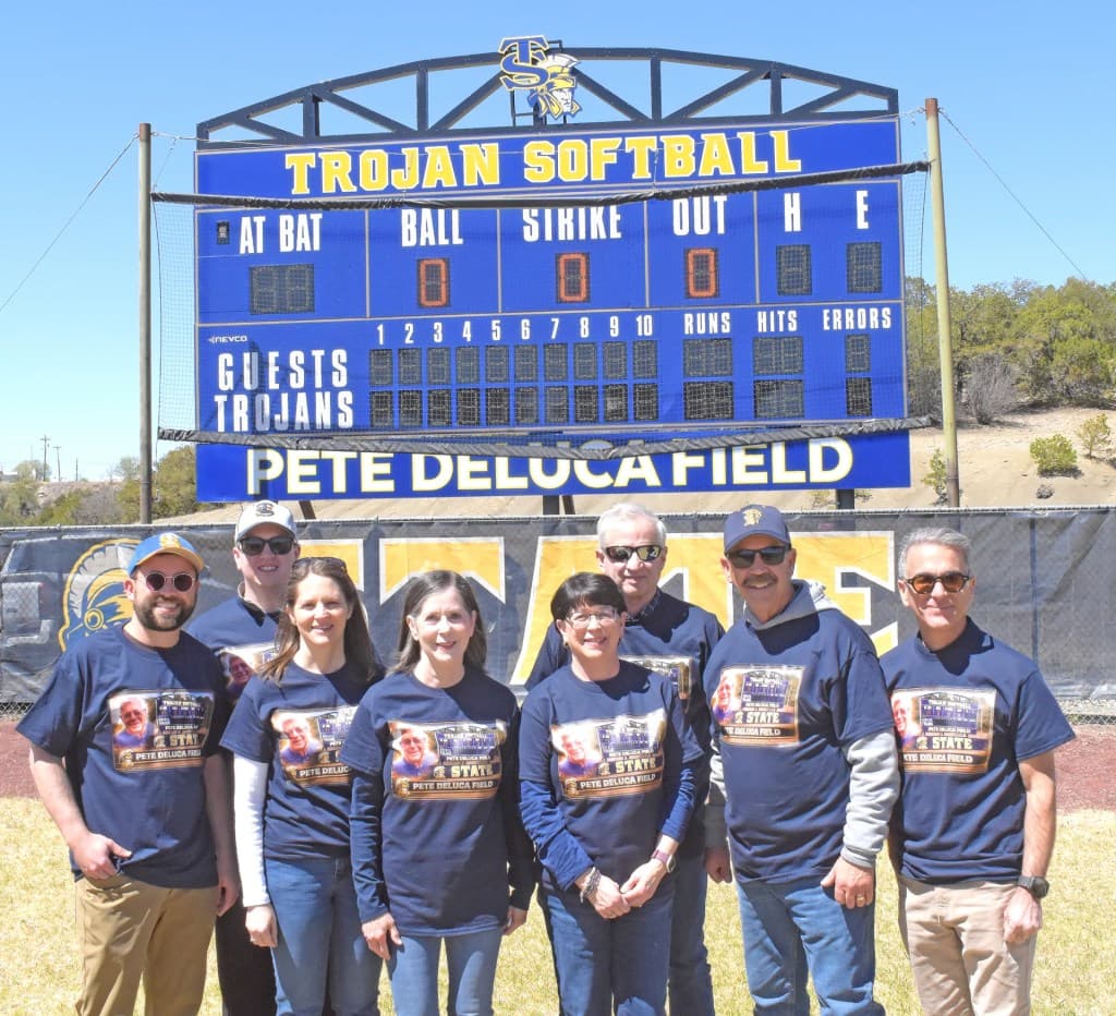 Trinidad honors Pete Deluca with field dedication at sports complex