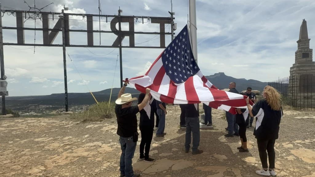 Trinidad Memorial Day ceremony honors veterans at Simpson’s Rest flag