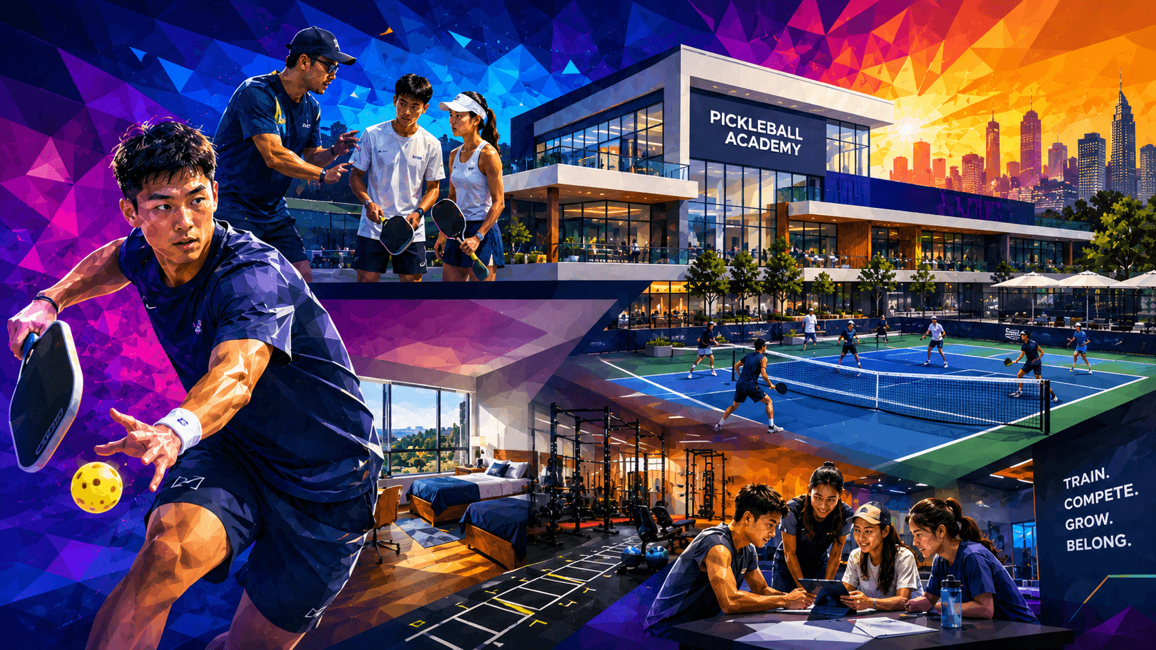 China plans Asia’s first residential pickleball academy in Hainan