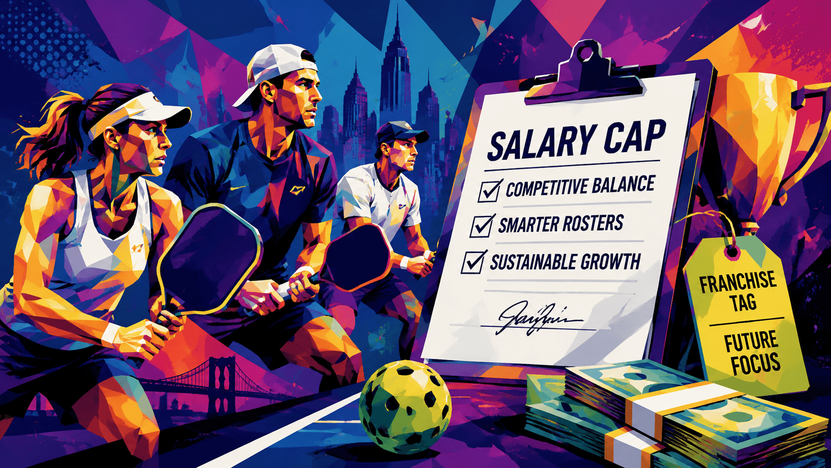 Major League Pickleball proposes salary cap to curb roster spending