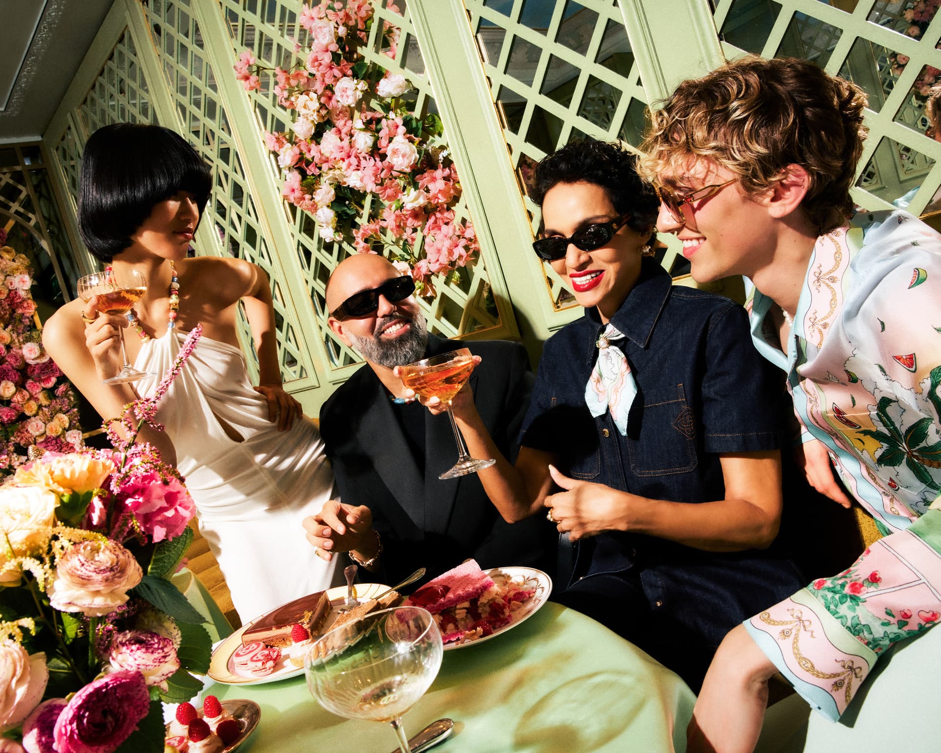 Casablanca and Ladurée launch pastel summer collaboration through September 1
