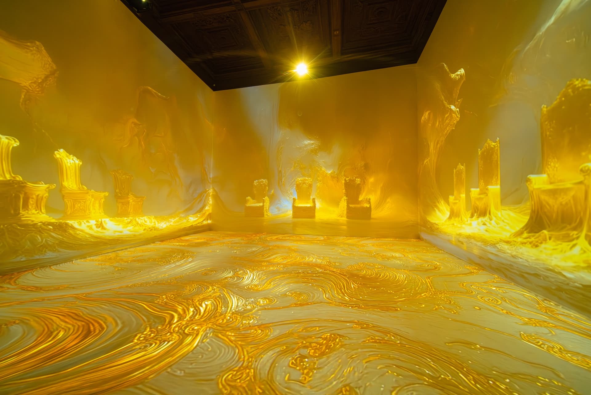 Unoaerre marks 100 years with Stardust installation in Arezzo