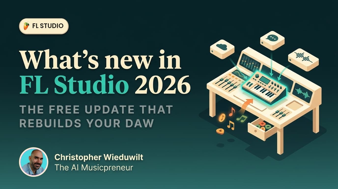 FL Studio 2026 adds AI tools, cloud backup and workflow upgrades