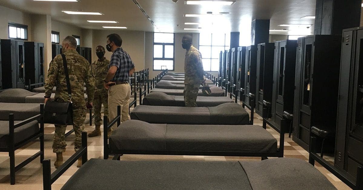 Air Force basic training site reports 159 flu cases after vaccine policy shift