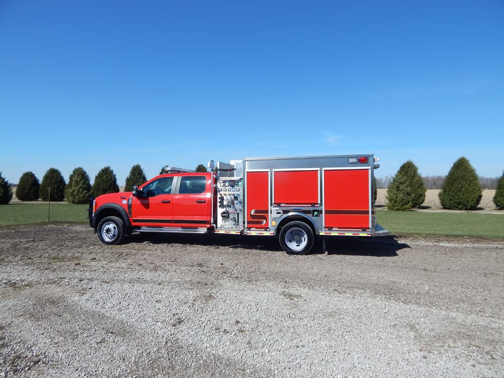 USDA Awards McArthur Volunteer Fire Department $345,000 for New Mini-Pumper Truck