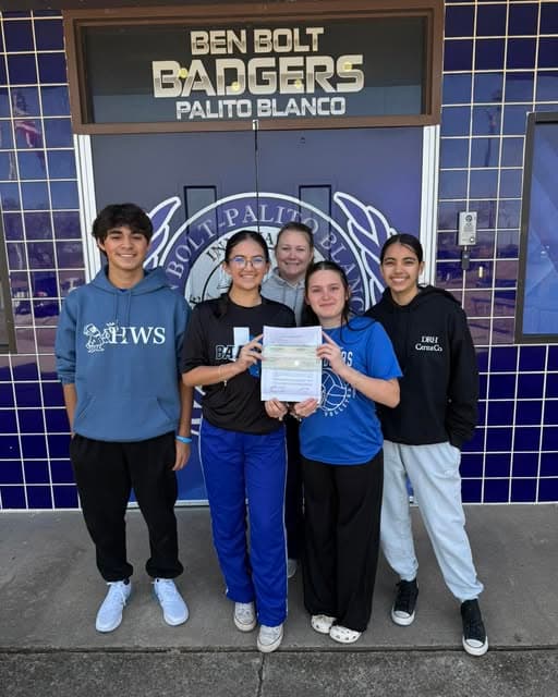 Ed Rachal Foundation Directs $20,000 to Ben Bolt-Palito Blanco Agricultural Programs