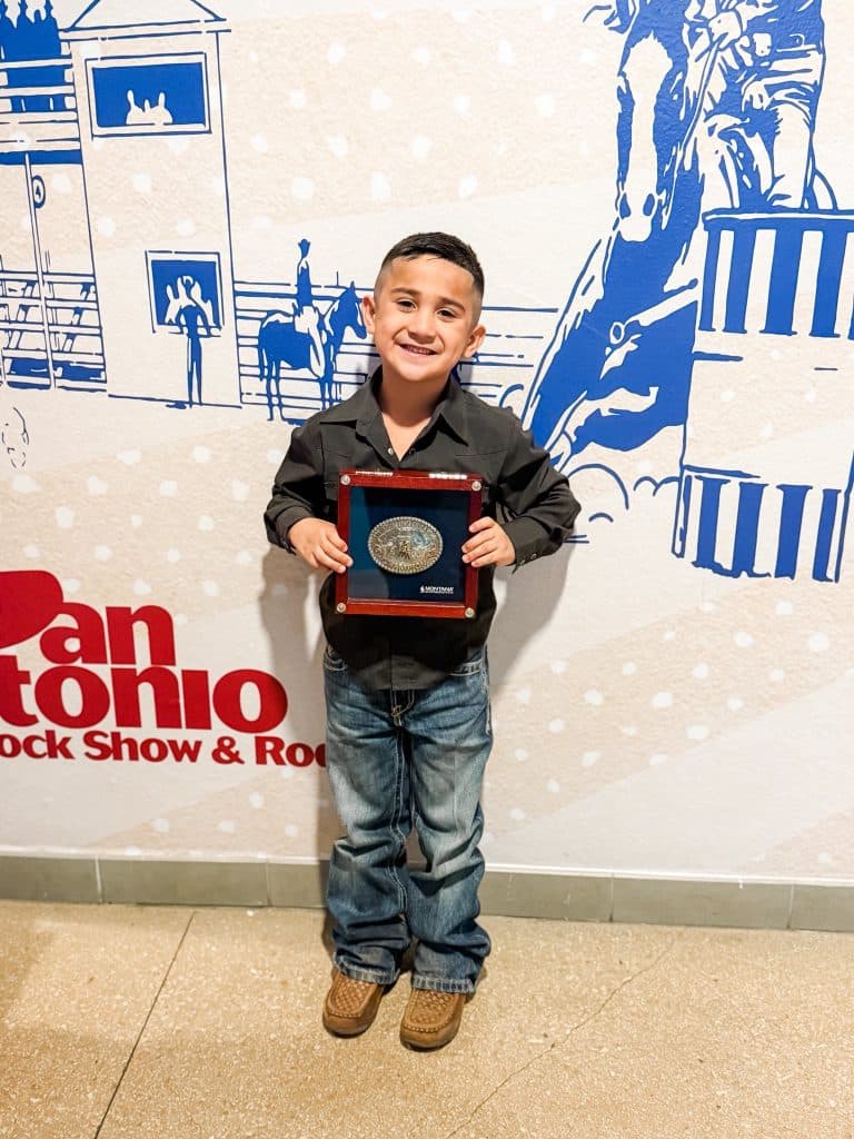 Saenz Elementary Student Ivan Gonzalez Crowned 2026 San Antonio Mutton Bustin' Champion