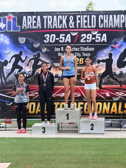 Alice Lady Coyotes celebrate Garcia, Martinez advancing to regionals