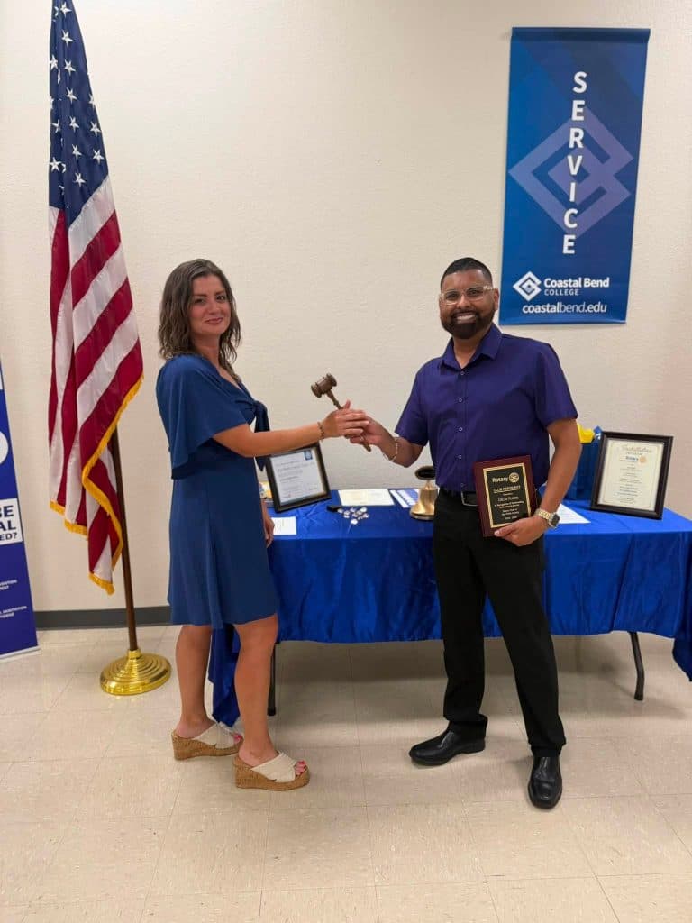 Kelly Austin installed as Rotary president in Alice