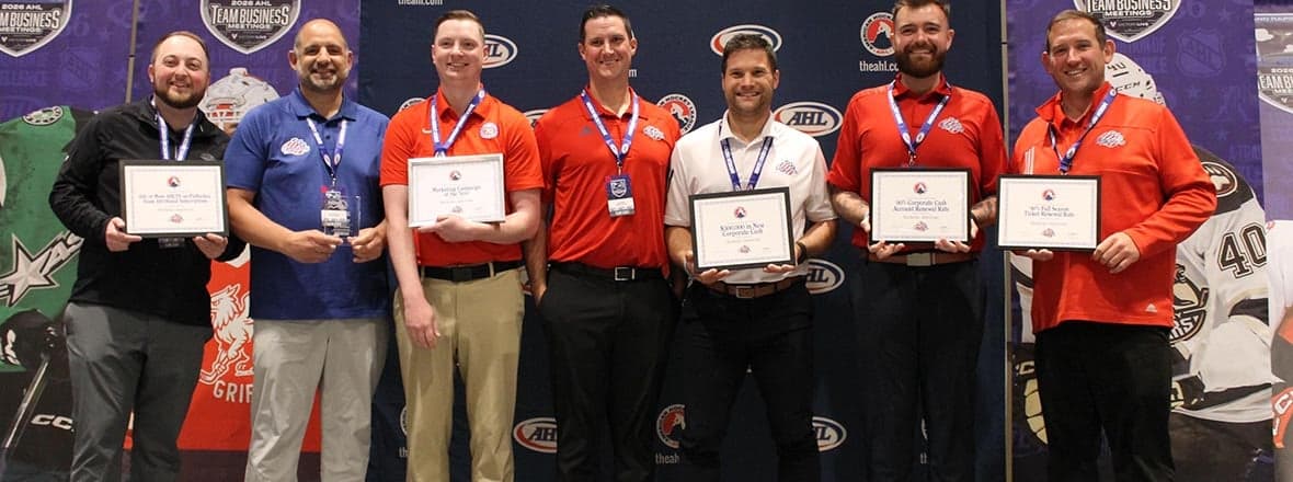Rochester Americans win six AHL business awards in Grand Rapids