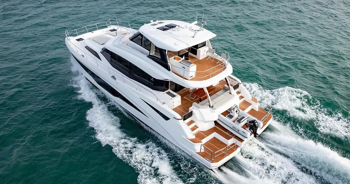Aquila 70 Luxury gains superyacht recognition with refined design