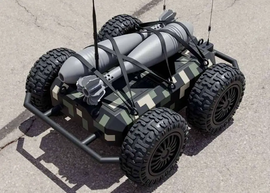 Temerland unveils Gnom-ND UGV to deploy and launch FPV kamikaze drones