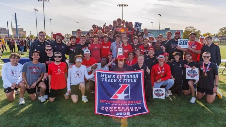 Benedictine track soars at Heart Championship meet