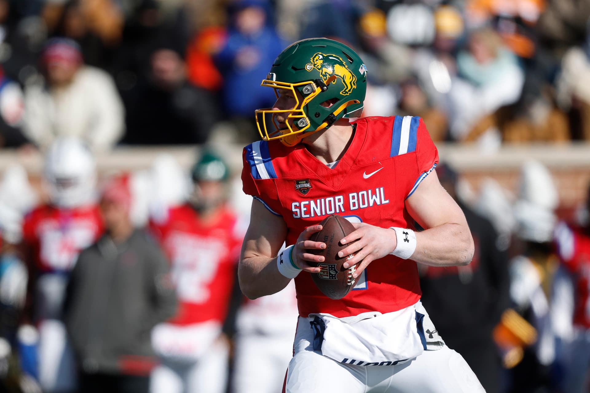 North Dakota State Pro Day Draws Nearly Two Dozen NFL Clubs for Payton, Lance