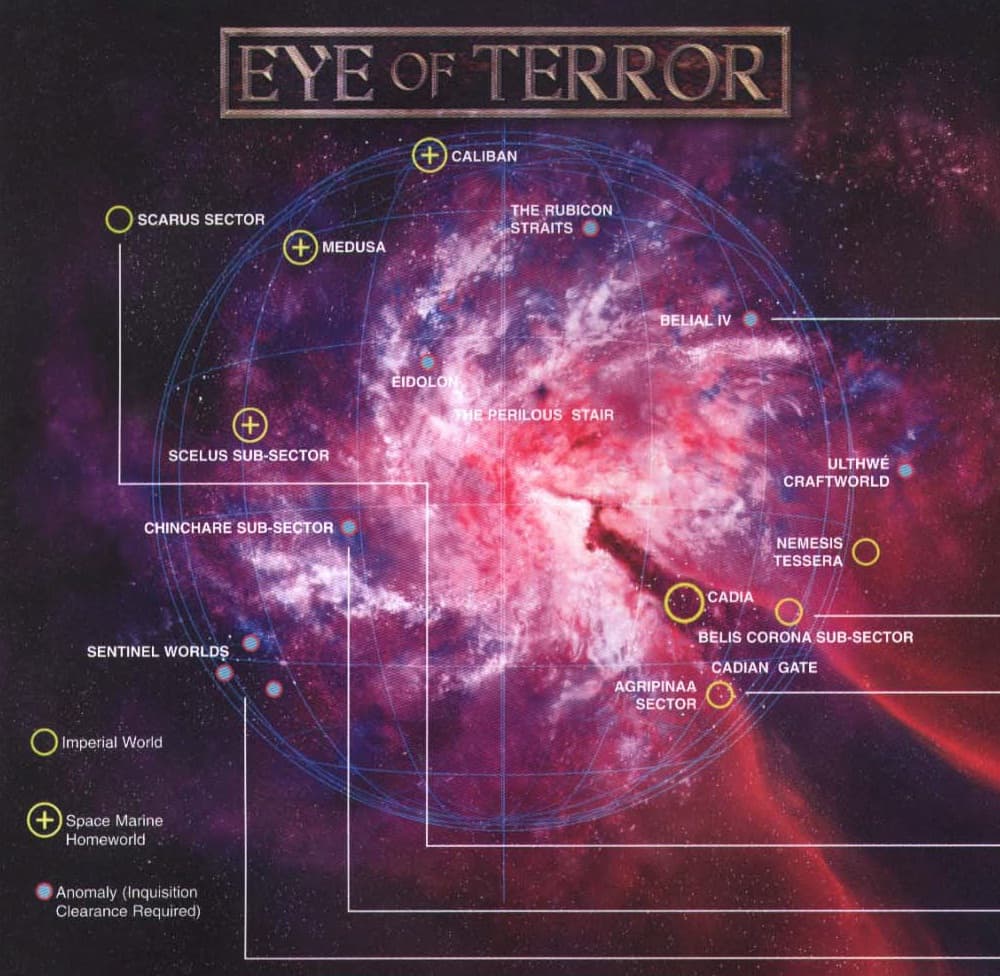 GW Japan Teases Reign of Iron 40K Expansion in Eye of Terror