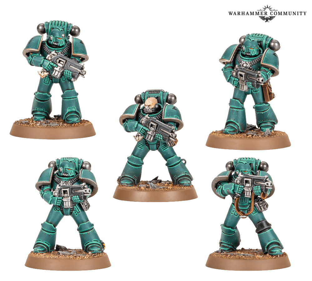 Warhammer adds MkIV Maximus Space Marines to Horus Heresy range