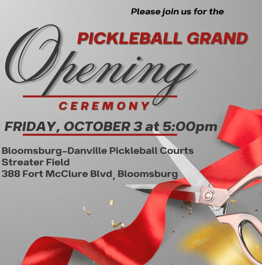 Bloomsburg pickleball courts set to open after months-long delay