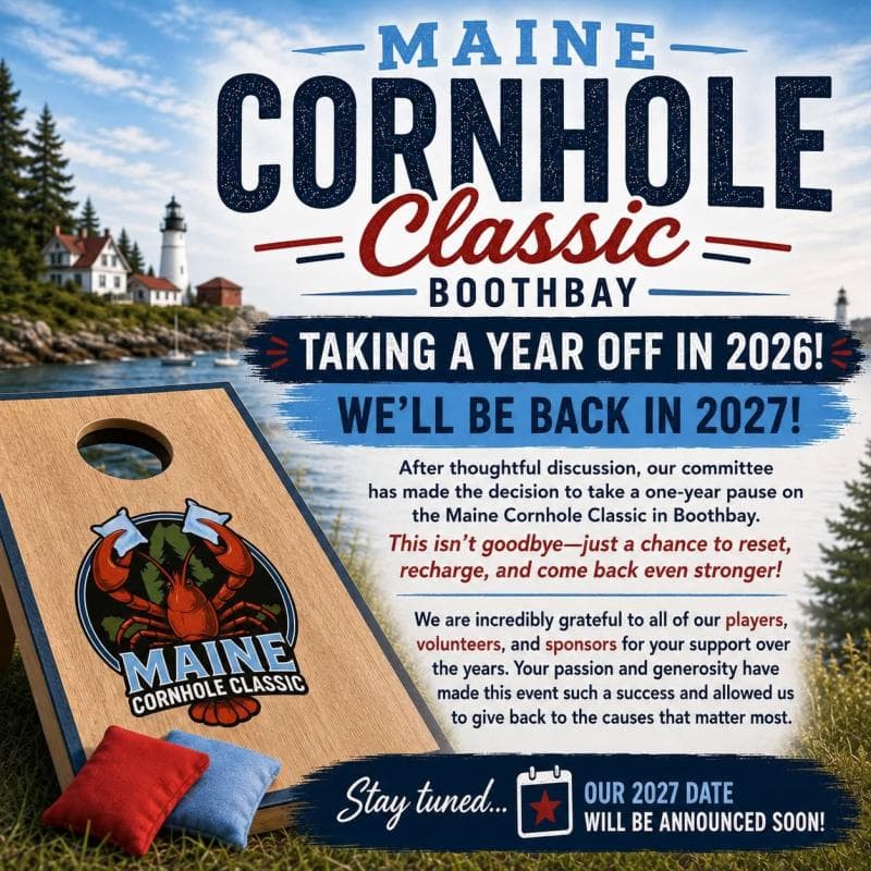 Maine Cornhole Classic pauses 2026 event, eyes 2027 return